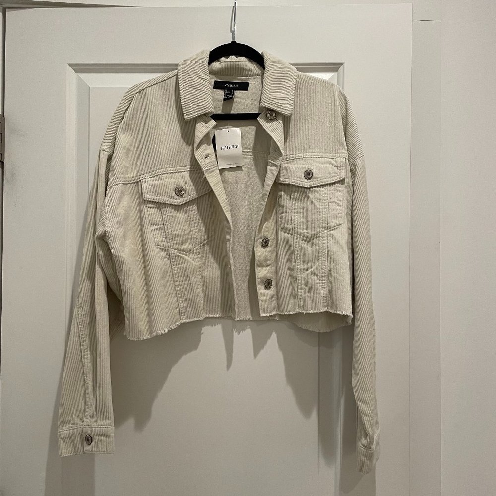 Forever 21 Corduroy Cropped Jacket